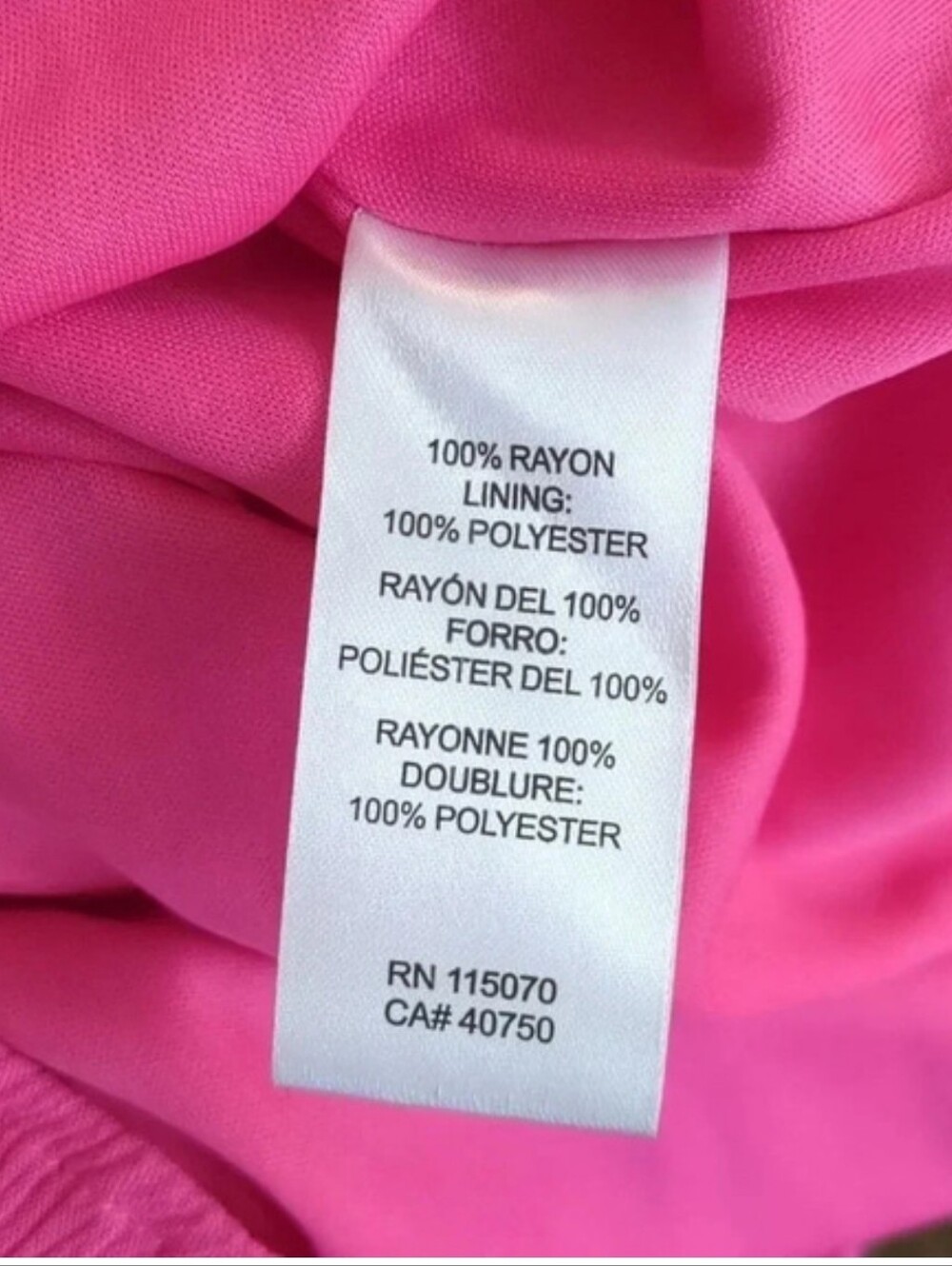 Nina Leonard Summer Swing Dress, "Dragonfruit" NWT - Picture 11 of 12